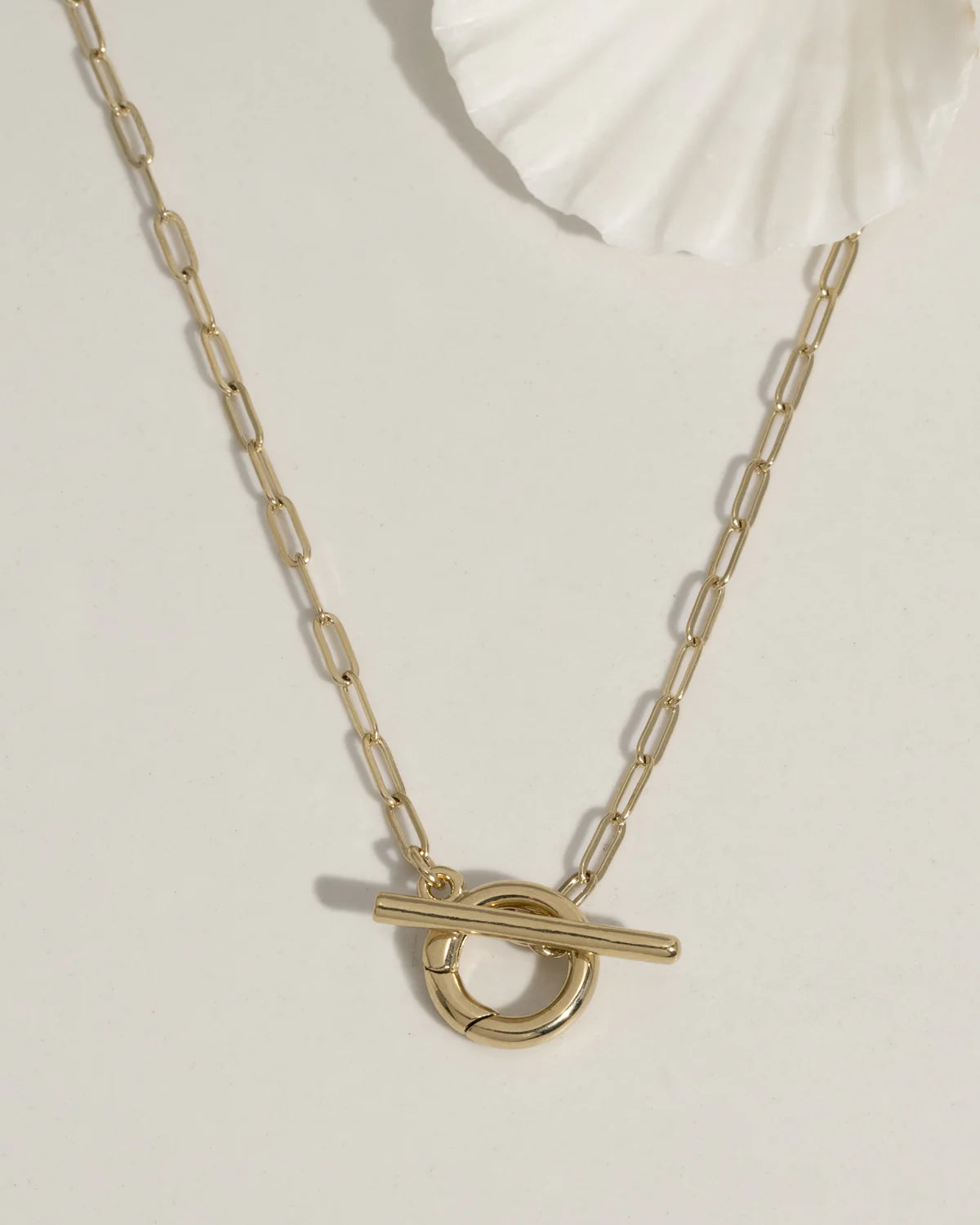 Birthstone Toggle Necklace