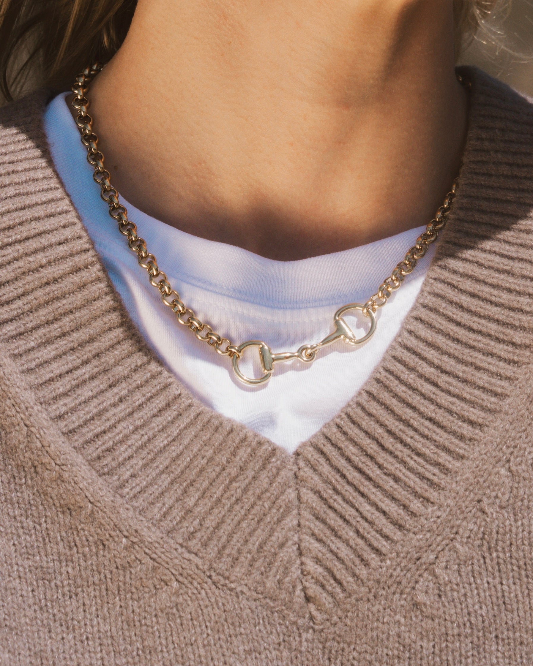 Horse Bit Necklace