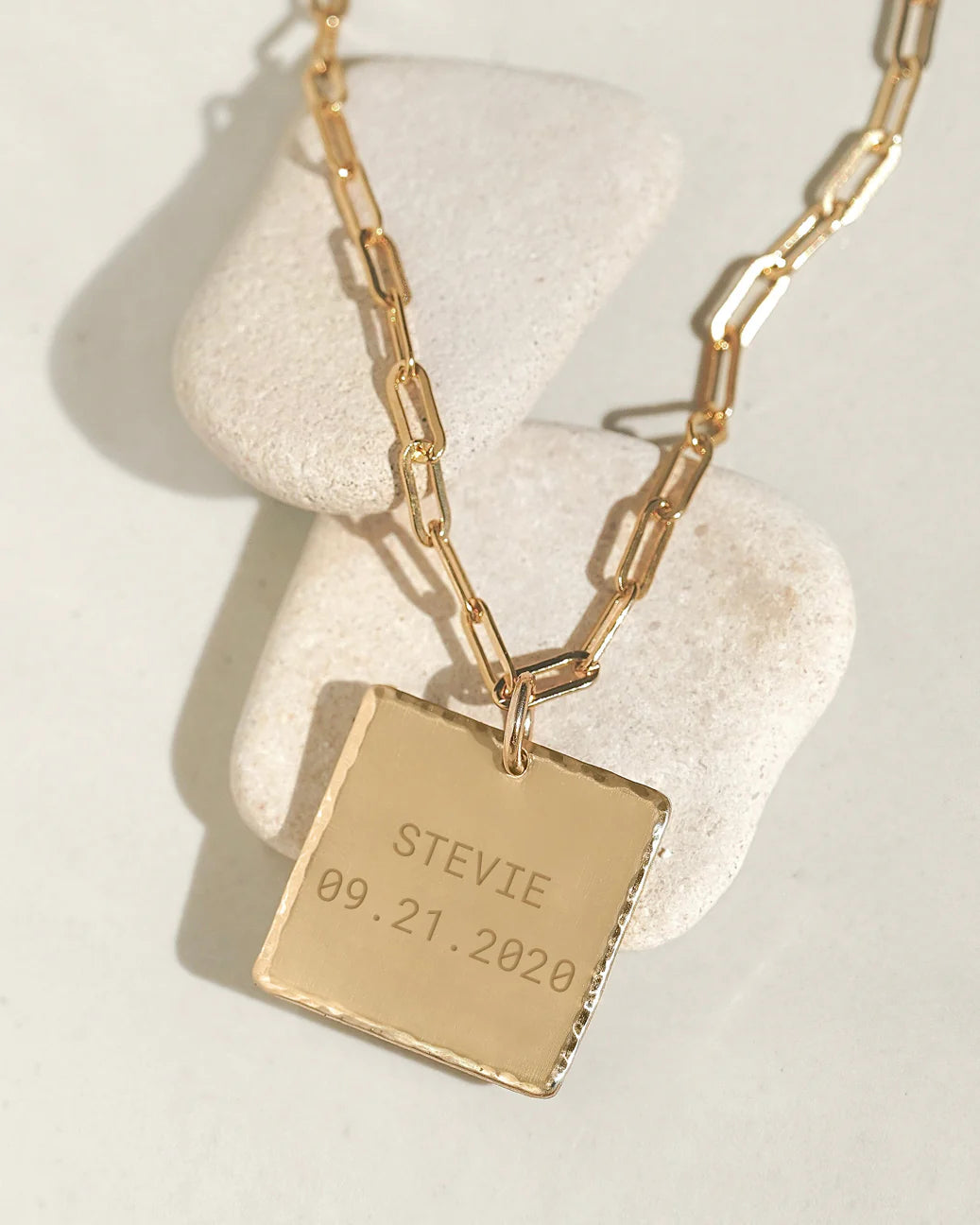 Custom Square Necklace